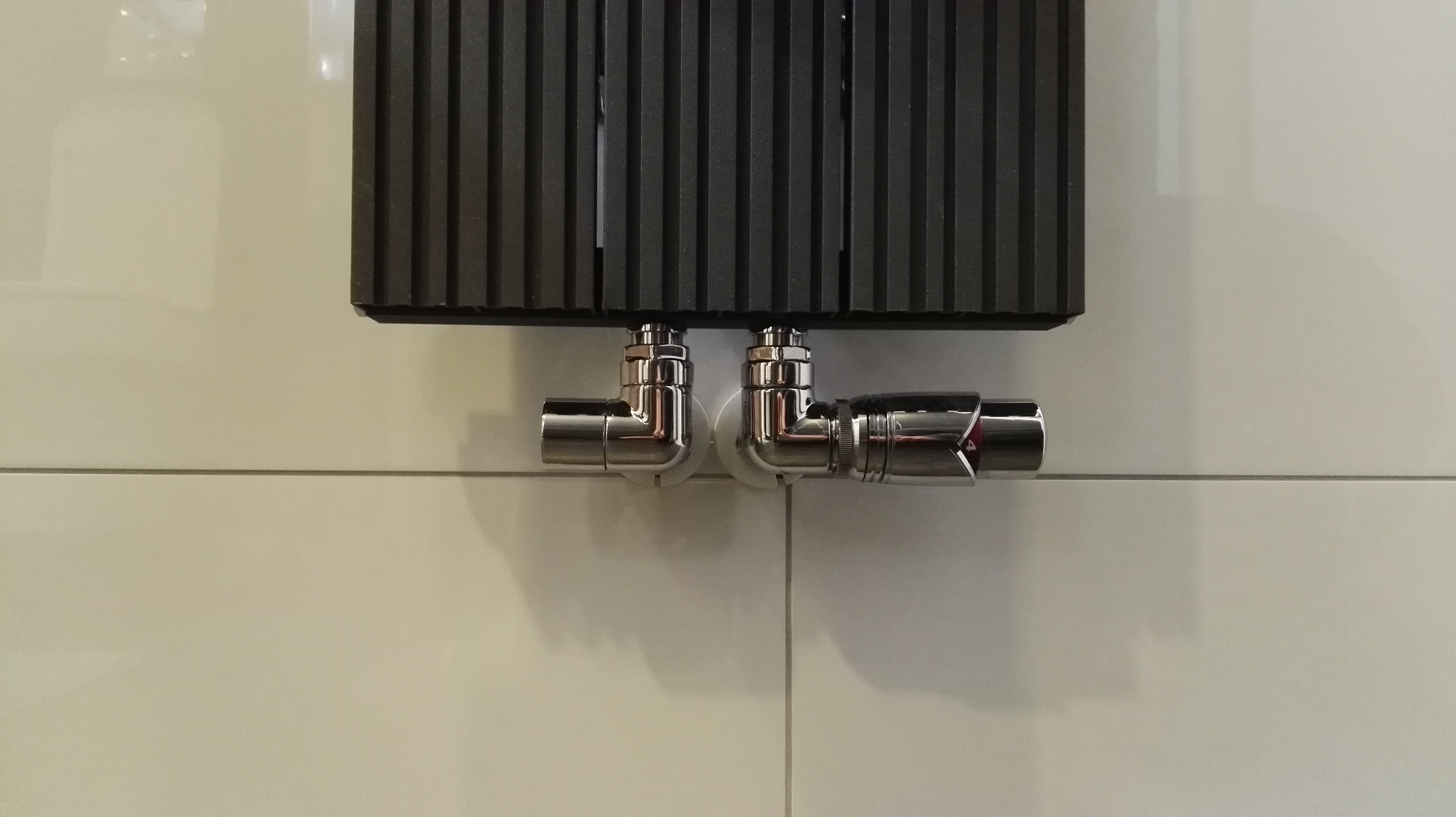 Luxe radiator aansluiting